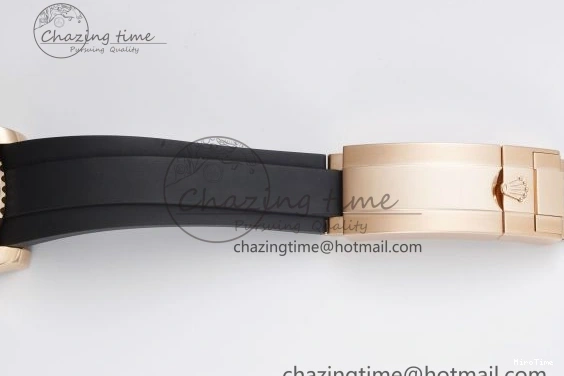 MiroTime 0508 Yacht-Master 116655 VSF 1:1 Best Edition Black Ceramic Bezel on Oysterflex Rubber Strap VS Practical 2096